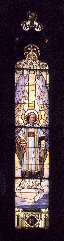 uriel window - Our Lady of Mount Carmel